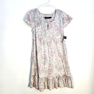 Black Label Ralph Lauren Size Small Paisley Print Dress